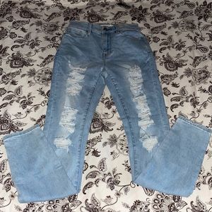 Brand pacsun size 24 color blue and white